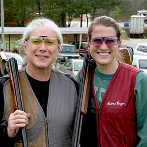 Participants at the Ladies' Charity Skeet Classic